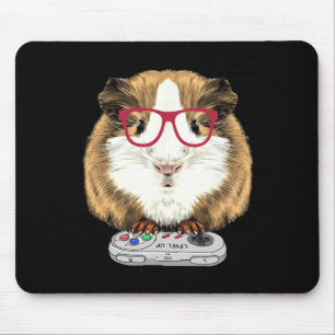 Alfombrilla De Ratón Videojuego de cerdo Wildlife Animal Guinea Pig Gam