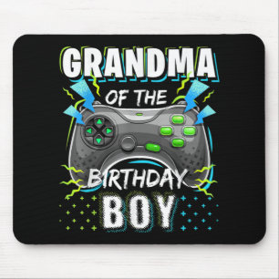 Alfombrilla De Ratón Videojuego de la abuela del niño cumpleaños