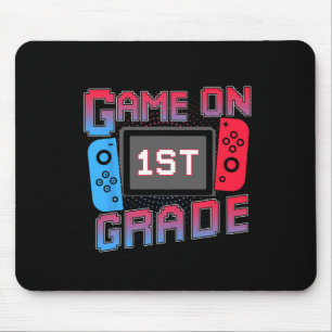 Alfombrilla De Ratón Videojuego de regreso a clases en niños de 1er gra