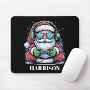 Alfombrilla De Ratón Videojuego Personalizado de Navidad Santa Navidad 