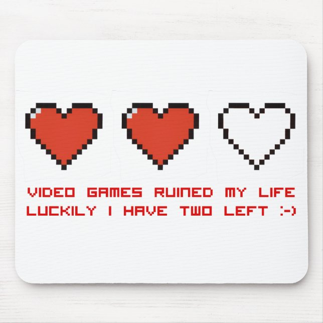 Alfombrilla De Ratón Videojuegos (Frente)