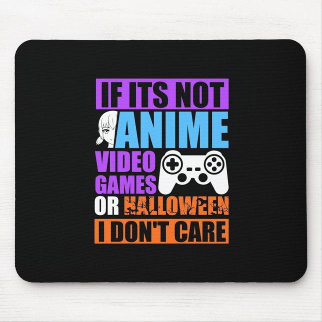 Alfombrilla De Ratón Videojuegos de Halloween (Frente)