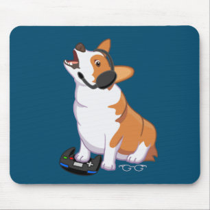 Alfombrilla De Ratón Videojugador de Hardcorgi