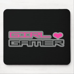 Alfombrilla De Ratón Videojugador Mousepad del chica