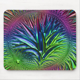 Alfombrilla De Ratón Vidrio fractal 5A Mousepad