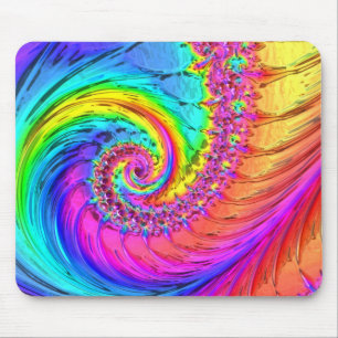 Alfombrilla De Ratón Vidrio fractal 6 Mousepad
