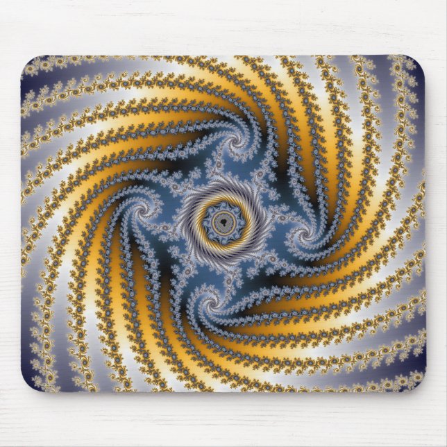 Alfombrilla De Ratón Vidrio manchado (Frente)