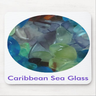 Alfombrilla De Ratón Vidrio Mousepad del mar del Caribe