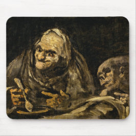 Alfombrilla De Ratón Vieja con esqueleto (muerte) (Francisco Goya)