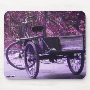 Alfombrilla De Ratón Viejo Mousepad de Bicicletas
