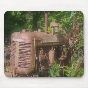 Alfombrilla De Ratón viejo mousepad del tractor