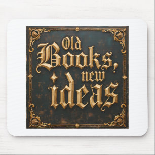 Alfombrilla De Ratón Viejos libros nuevas ideas