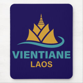 Alfombrilla De Ratón Vientián Laos Sudeste Asiático