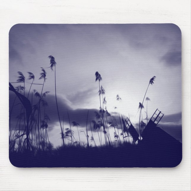 Alfombrilla De Ratón Viento azul (Frente)