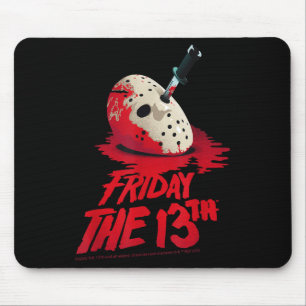 Alfombrilla De Ratón Viernes El diseño de Halloween de la 13.ª Máscara