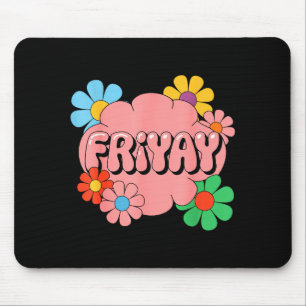 Alfombrilla De Ratón Viernes feliz Fri-yay Profesor Escuela Meme _1
