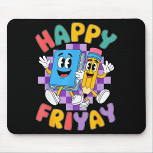 Alfombrilla De Ratón Viernes feliz viernes feliz viernes feliz profesor