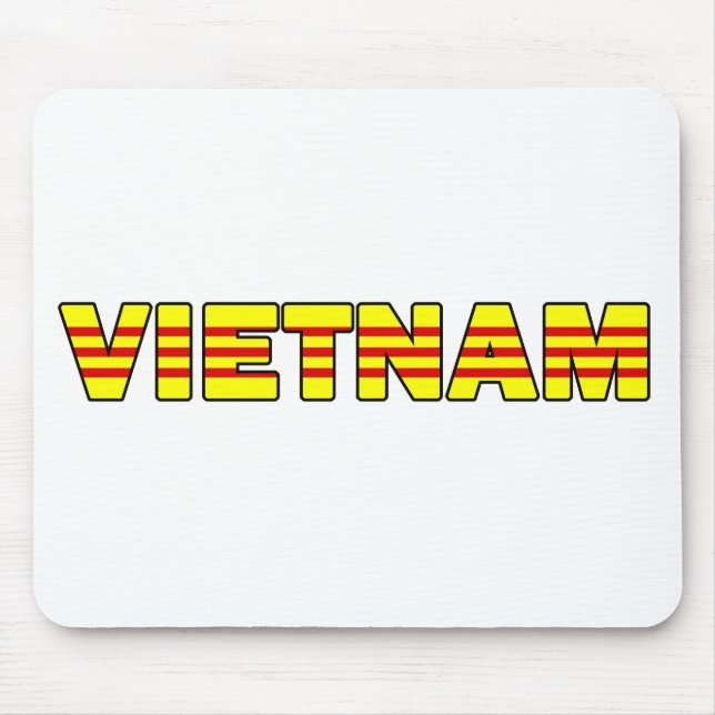 Alfombrilla De Ratón Vietnam Mousepad (Frente)