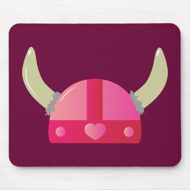 Alfombrilla De Ratón Viking Love Helmet (Frente)