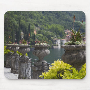 Alfombrilla De Ratón Villa Monastero, jardines y lago, Varenna,