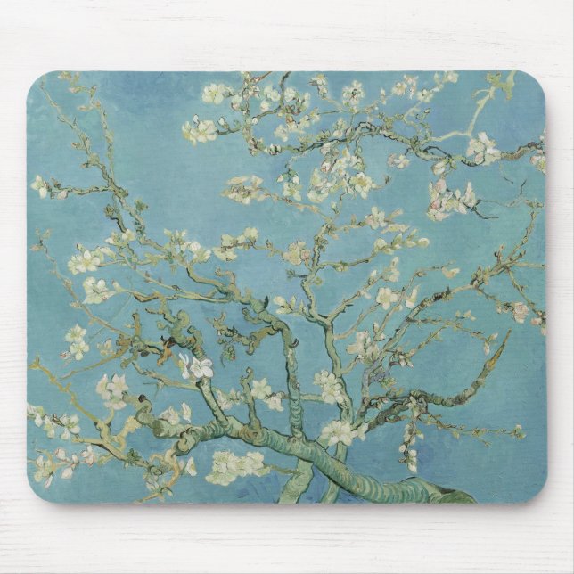 Alfombrilla De Ratón Vincent Van Gogh - Almond tree en blossom (Frente)