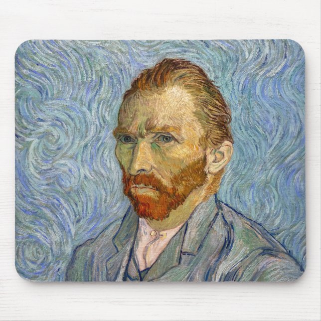 Alfombrilla De Ratón Vincent Van Gogh - Autorretrato (Frente)