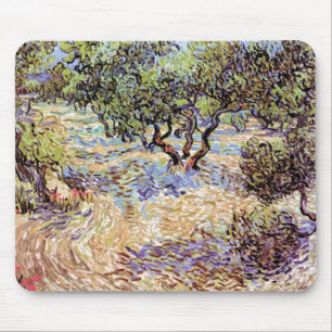 Alfombrilla De Ratón Vincent Van Gogh - Bella Artes de Orchard Olive