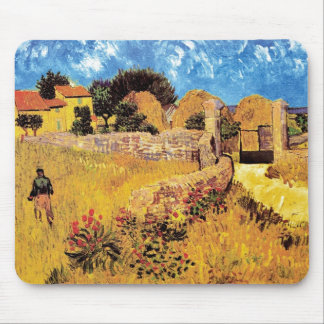 Alfombrilla De Ratón Vincent Van Gogh - Casa de campo en Provenza Arte