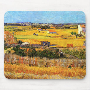 Alfombrilla De Ratón Vincent Van Gogh - Cosecha en La Crau Arte Fino