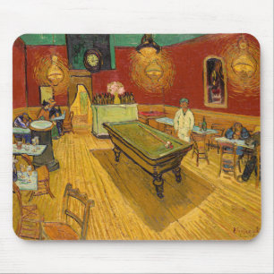 Alfombrilla De Ratón Vincent van Gogh - El Café de Noche
