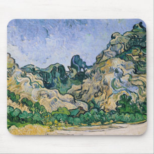 Alfombrilla De Ratón Vincent van Gogh el   el Alpilles, 1889