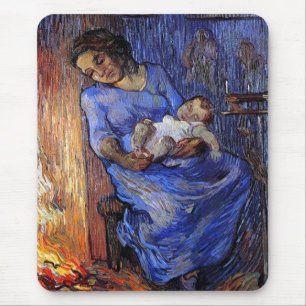 Alfombrilla De Ratón Vincent Van Gogh - El hombre está en el mar Arte f