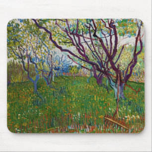 Alfombrilla De Ratón Vincent van Gogh - El huerto en flor