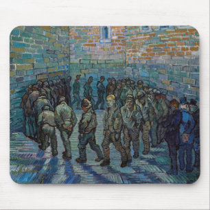 Alfombrilla De Ratón Vincent van Gogh - El patio de la cárcel