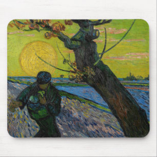 Alfombrilla De Ratón Vincent van Gogh - El sembrador