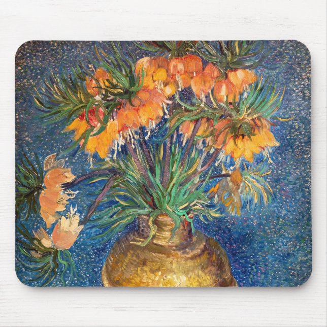Alfombrilla De Ratón Vincent van Gogh - Fritillaries imperiales (Frente)