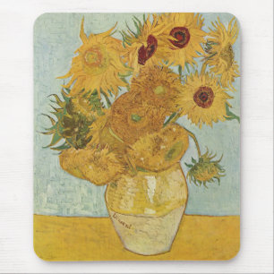 Alfombrilla De Ratón Vincent Van Gogh - Girasoles