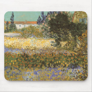 Alfombrilla De Ratón Vincent van Gogh - Jardín Florido
