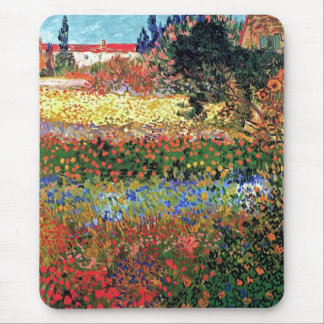 Alfombrilla De Ratón Vincent Van Gogh - Jardín Florido Arte Fino