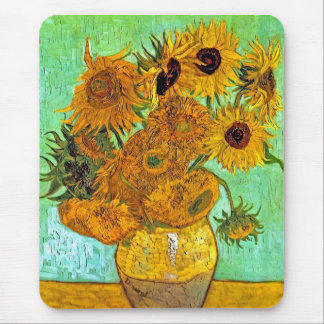 Alfombrilla De Ratón Vincent Van Gogh - Jarrón con doce girasoles