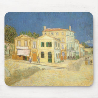 Alfombrilla De Ratón Vincent van Gogh - La Casa Amarilla (La calle)