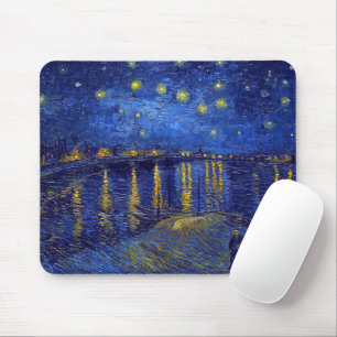 Alfombrilla De Ratón Vincent Van Gogh, La pintura La noche estrellada