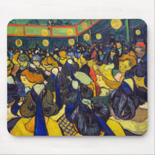 Alfombrilla De Ratón Vincent van Gogh - La sala de baile en Arlés