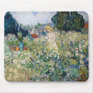 Alfombrilla De Ratón Vincent van Gogh - La señorita Gachet en su jardín
