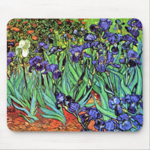 Alfombrilla De Ratón Vincent Van Gogh - Lirios - Flower Lover Arte Fino