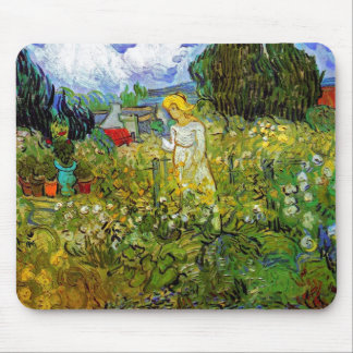 Alfombrilla De Ratón Vincent Van Gogh - Marguerite Gachet en el jardín