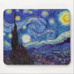 Alfombrilla De Ratón VINCENT VAN GOGH - Noche estrellada 1889<br><div class="desc">VINCENT VAN GOGH - Noche estrellada 1889Óleo sobre lienzo</div>