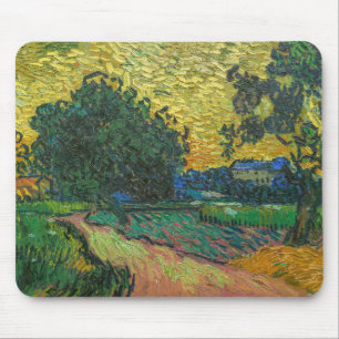 Alfombrilla De Ratón Vincent van Gogh - Paisaje al Crepúsculo