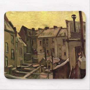 Alfombrilla De Ratón Vincent van Gogh, Patios de casas viejas, Amberes