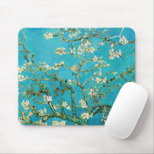 Alfombrilla De Ratón Vincent Van Gogh pintando Almendros en Flor